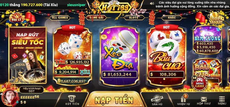 cài đặt Hot789 ios